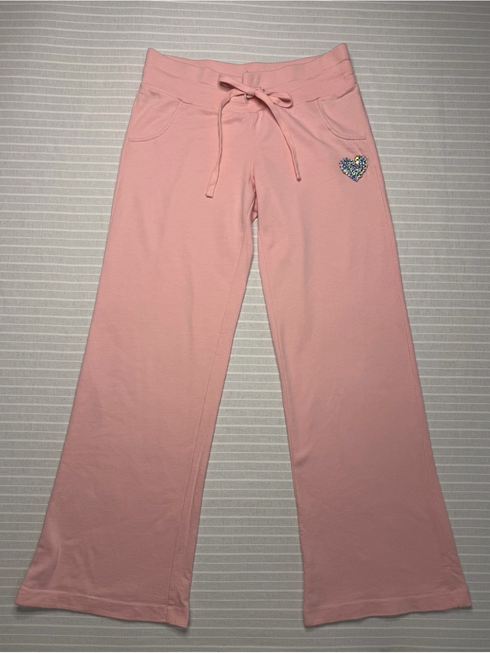 💕 Twisted Heart Pink Rhinestone Tracksuit Set – Size Small - Picture 3 of 14